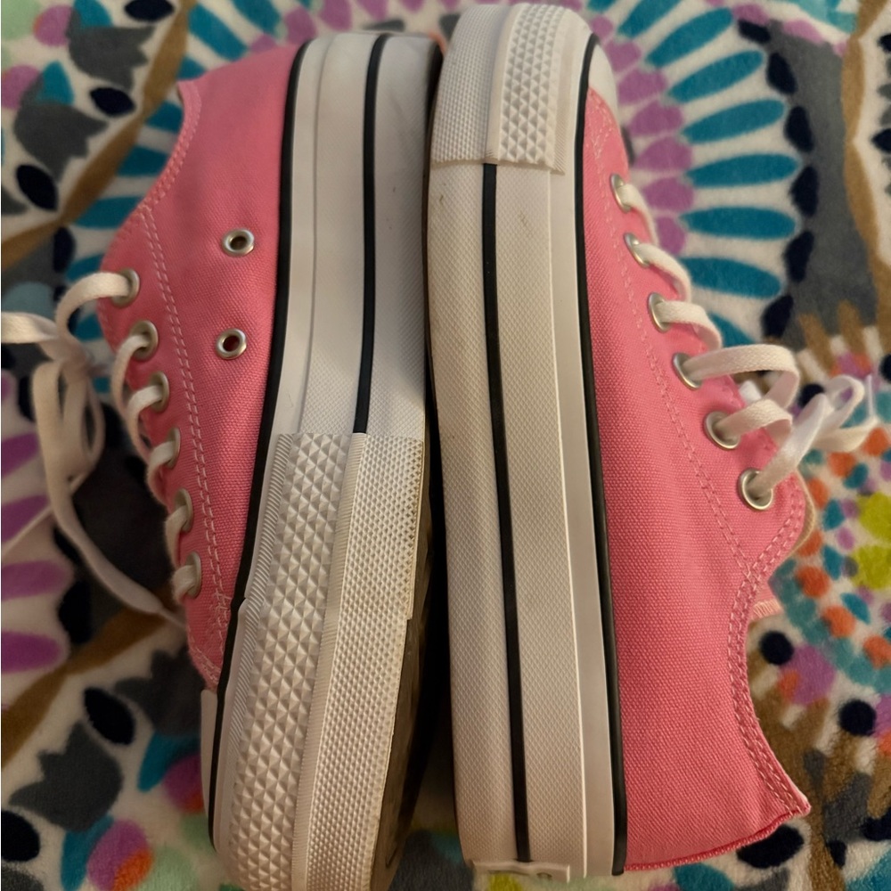 Womens Converse Chuck Taylor All Star Lift Low-Top Sneaker - Oops! Pink - Picture 7 of 11
